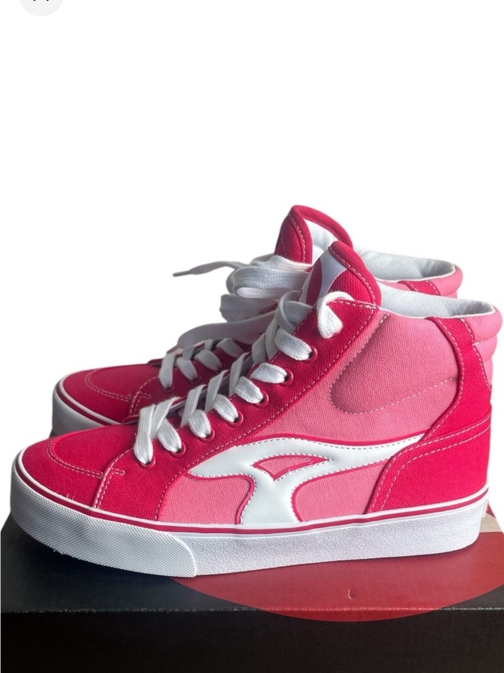 AIRWALK Hayden Pink High Tops Sneakers- Size 6 - Picture 5 of 15